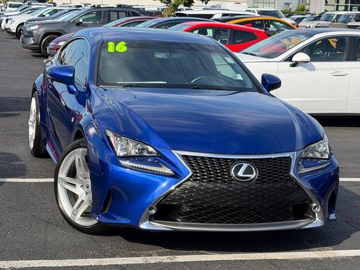 Ultrasonic Blue Mica 2.0 2016 Lexus RC 300 Base