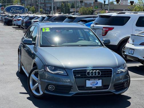 Monsoon Gray Metallic 2012 Audi A4 2.0T Premium Plus quattro