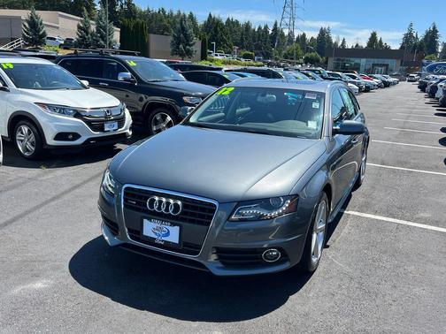 Monsoon Gray Metallic 2012 Audi A4 2.0T Premium Plus quattro
