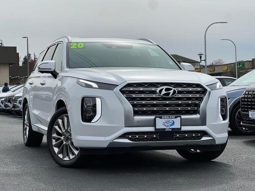 Hyper White 2020 Hyundai PALISADE Limited