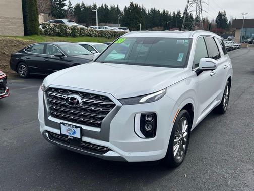 Hyper White 2020 Hyundai PALISADE Limited
