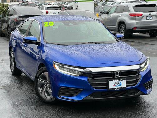 Aegean Blue Metallic 2020 Honda Insight EX