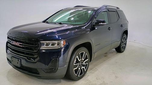 Midnight Blue Metallic 2021 GMC Acadia SLE