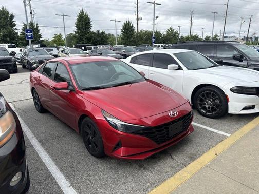 Calypso Red 2021 Hyundai ELANTRA SEL