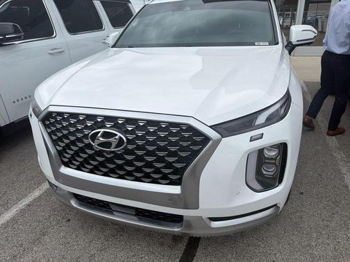 Hyper White 2021 Hyundai PALISADE Calligraphy