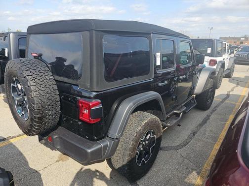 Black Clearcoat 2023 Jeep Wrangler 4xe Rubicon