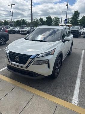 White 2021 Nissan Rogue SL