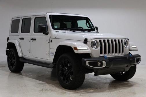 Bright White Clearcoat 2023 Jeep Wrangler 4xe Sahara