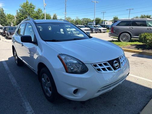 Pearl White 2015 Nissan Rogue Select S