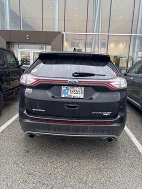 Shadow Black 2018 Ford Edge Titanium