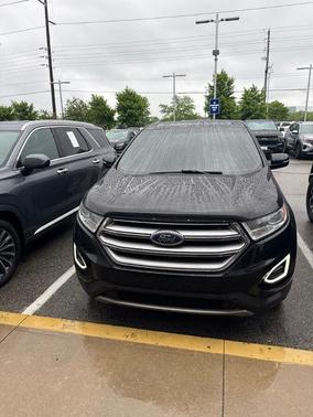 Shadow Black 2018 Ford Edge Titanium