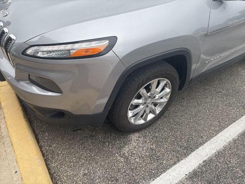 Billet Silver Metallic Clearcoat 2017 Jeep Cherokee Limited