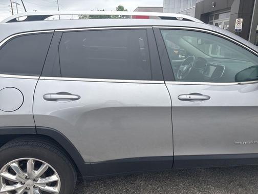 Billet Silver Metallic Clearcoat 2017 Jeep Cherokee Limited