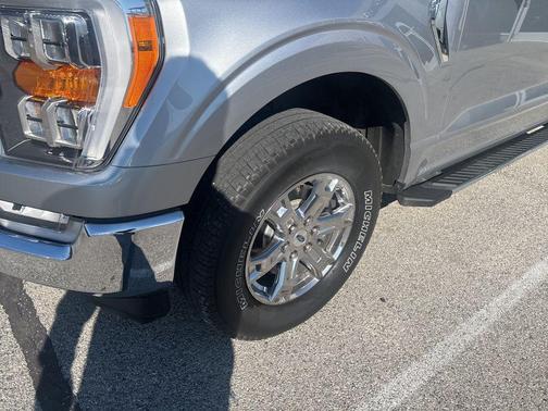 Silver 2021 Ford F-150 XLT