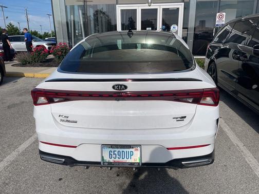 Glacial White Pearl 2021 Kia K5 GT-Line
