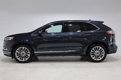 Blue Metallic 2024 Ford Edge Titanium