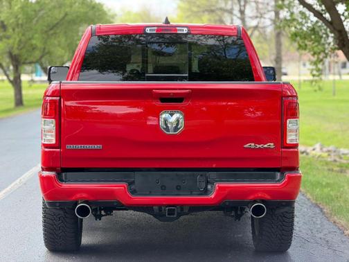 Red 2021 RAM 1500 Big Horn/Lone Star