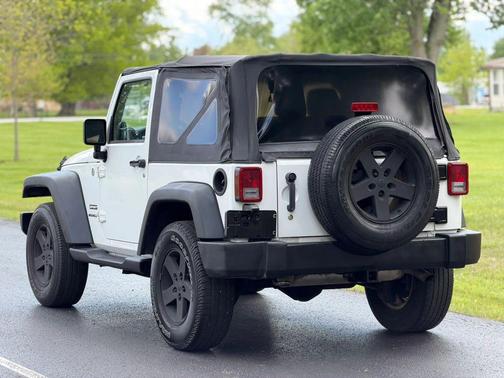 White 2012 Jeep Wrangler Sport