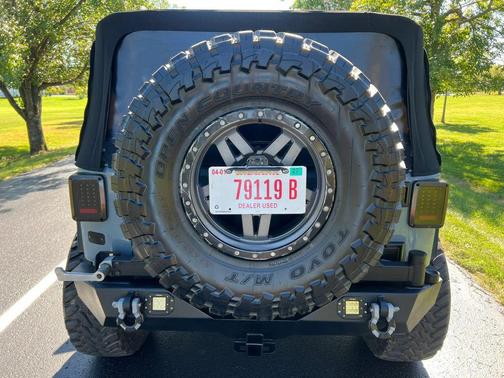 Gray 2015 Jeep Wrangler Rubicon