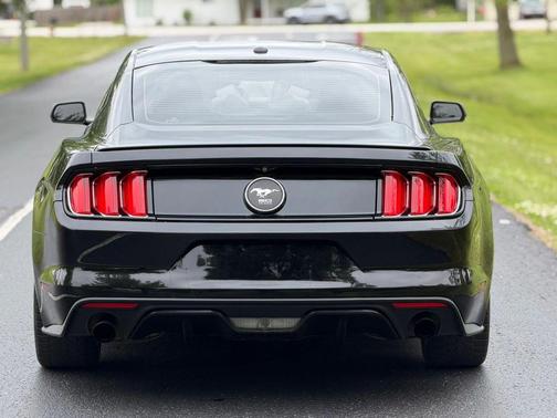Black 2015 Ford Mustang EcoBoost Premium