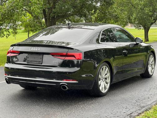 Black 2018 Audi A5 2.0T Premium Plus