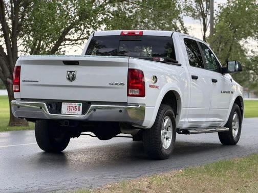 White 2012 RAM 1500 SLT