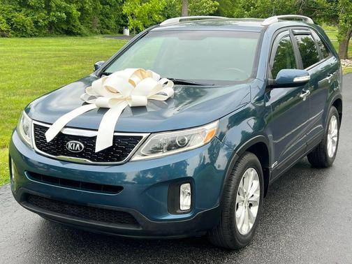 Blue 2015 Kia Sorento EX