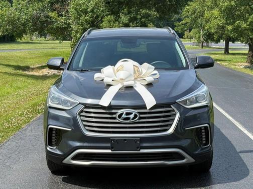 Blue 2017 Hyundai SANTA FE SE