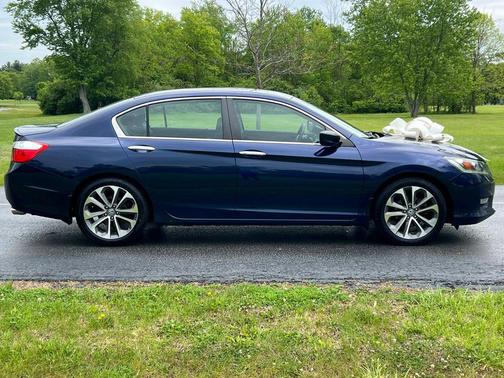 Blue 2013 Honda Accord Sport