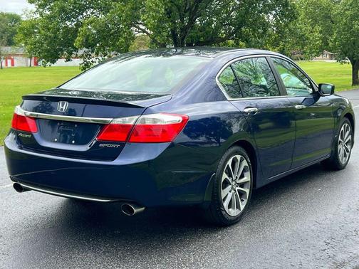Blue 2013 Honda Accord Sport