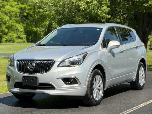 Silver 2017 Buick Envision Essence