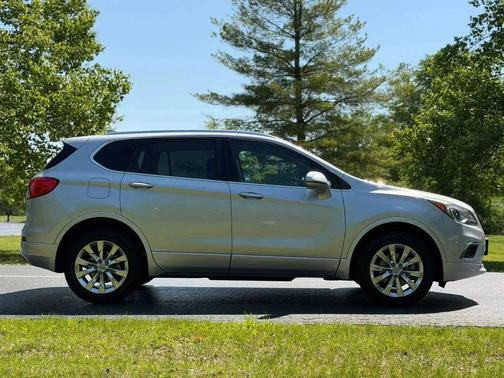 Silver 2017 Buick Envision Essence