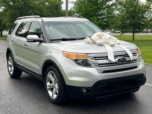 Silver 2015 Ford Explorer Limited