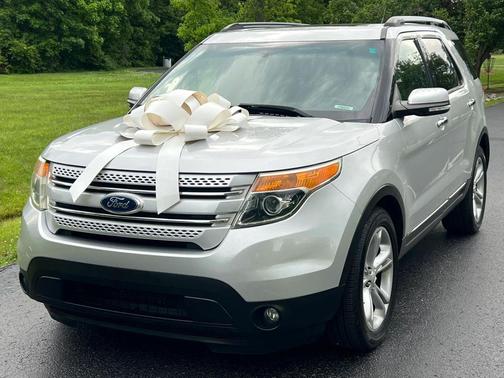 Silver 2015 Ford Explorer Limited