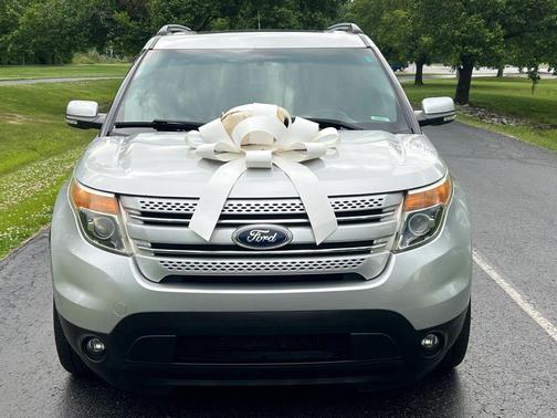 Silver 2015 Ford Explorer Limited