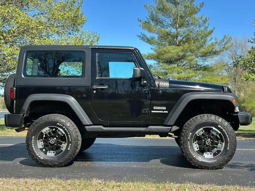 Black 2012 Jeep Wrangler Sport