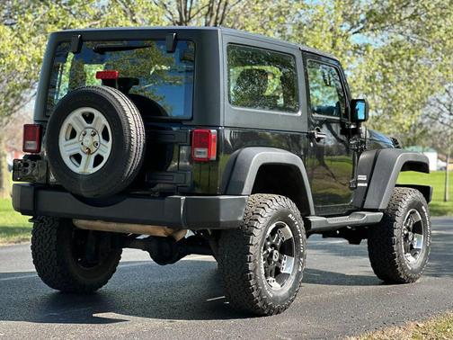 Black 2012 Jeep Wrangler Sport