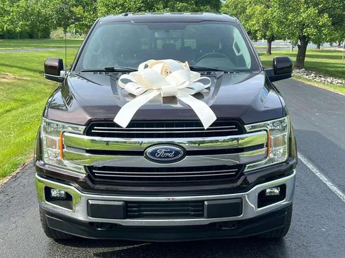Burgundy 2018 Ford F-150 Lariat