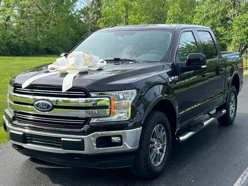 Burgundy 2018 Ford F-150 Lariat