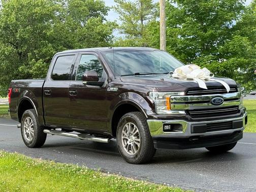 Burgundy 2018 Ford F-150 Lariat