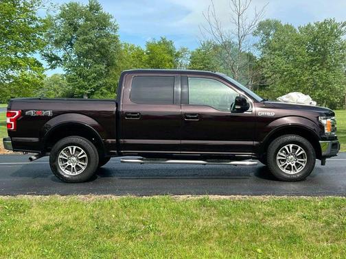 Burgundy 2018 Ford F-150 Lariat