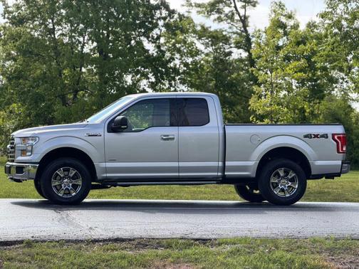 Silver 2016 Ford F-150 XLT
