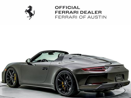 Agate Grey Metallic 2019 Porsche 911 Speedster