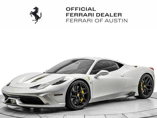 Argento 2014 Ferrari 458 Speciale Base