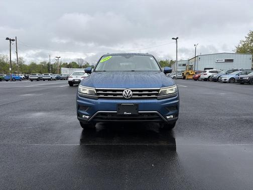 Stone Blue Metallic 2019 Volkswagen Tiguan 2.0T SEL