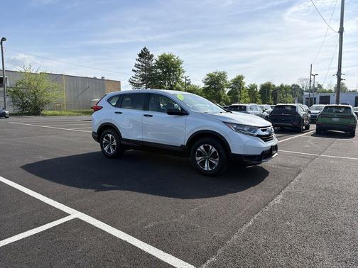 Platinum White Pearl 2019 Honda CR-V LX