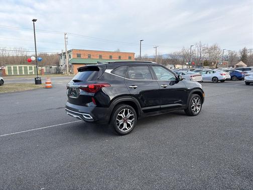 Cherry Black 2023 Kia Seltos SX Turbo