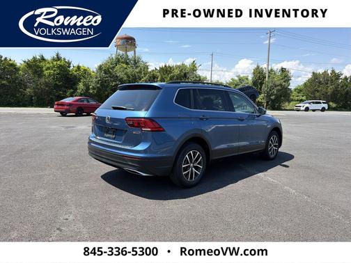 Blue 2019 Volkswagen Tiguan 2.0T SE 4MOTION