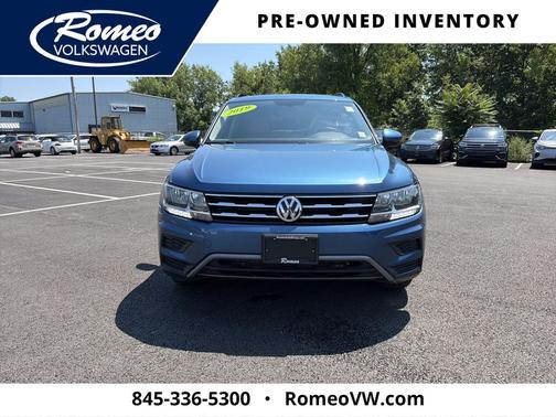Blue 2019 Volkswagen Tiguan 2.0T SE 4MOTION