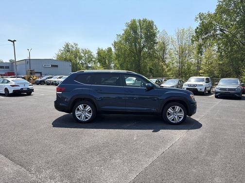 Blue Metallic 2019 Volkswagen Atlas 3.6L SE w/Technology